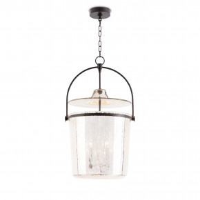 Southern Living Emerson Bell Jar Pendant Small, Oil Rubbed Bronze
