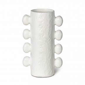 Sanya Metal Vase Large, White