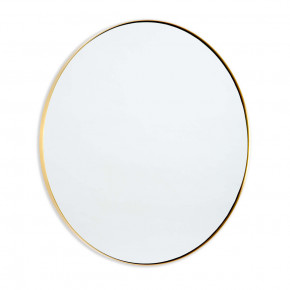 Rowen Mirror, Natural Brass