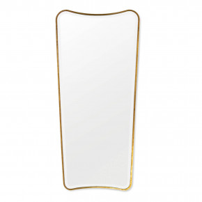 Sonnet Dressing Room Mirror, Gold Leaf