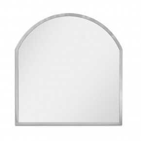 Knox Metal Arched Mirror, Polished Nickel
