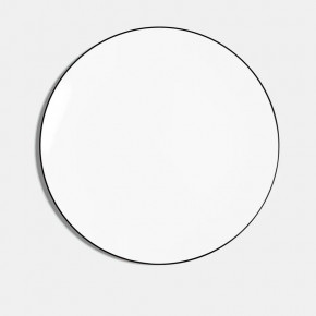 Line Matte Black Bone China Oval Serving Plate 14.2" (Special Order)