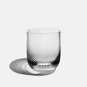 Optic Tumbler 10 oz Clear, Set of 2