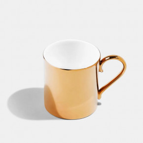 Reflect Bone China Gold Medium Mug 8.5 oz