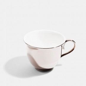 Reflect Bone China Platinum Teacup 7.4 oz