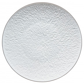 Mineral Filet Platinum Charger Completely Engraved Rd 12.6"