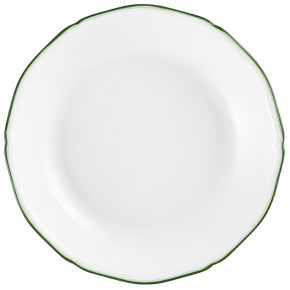 Touraine Double Filet Green Coupe Soup Bowl Round 7.5 in.
