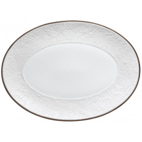 Italian Renaissance Filet Platinum Oval Platter Filet