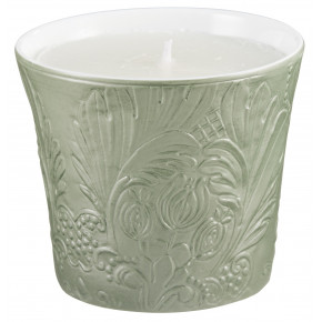Italian Renaissance Irise Celadon Candle Pot 3.34645 Celadon