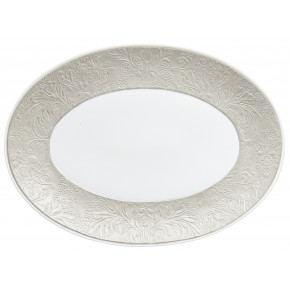 Italian Renaissance Irise Pearl Oval Platter Pearl