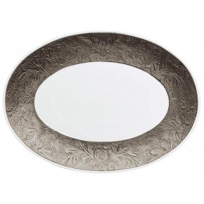Italian Renaissance Platinum Oval Platter Platinum