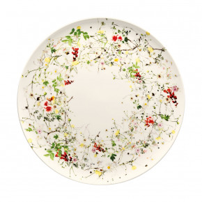 Brillance Fleurs Sauvages Service Plate Coupe 12 1/2 in (Special Order)