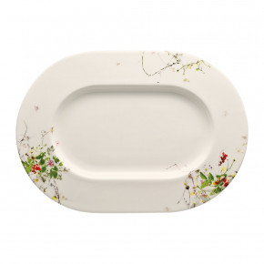 Brillance Fleurs Sauvages Platter Oval 13 1/4 in