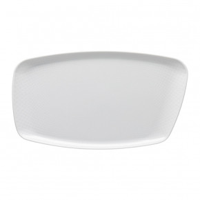 Junto White Platter 14 1/4x8 1/4 inch