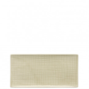 Mesh Cream Platter Flat Rectangular 10 1/4x5 in (Special Order)