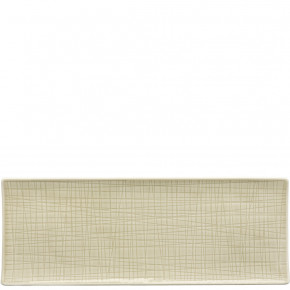Mesh Cream Platter Flat Rectangular 13 1/2x5 in (Special Order)