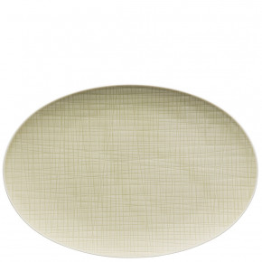 Mesh Cream Platter Flat Oval 13 1/2 in