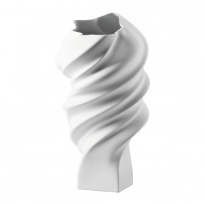 Squall White Matte Vase 12 1/2 in (Special Order)