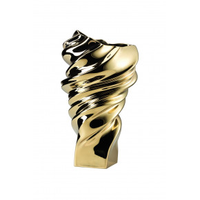 Squall Gold Titanium Vase 12 1/2 in