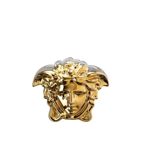 Rosenthal Versace Medusa Grande Gold Vase