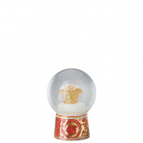 Medusa Garland Red Snow Globe Large