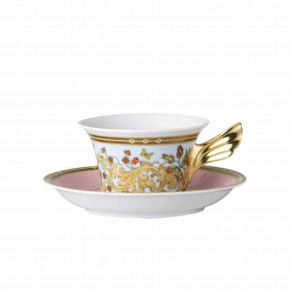 Butterfly Garden Tea Cup & Saucer 6 1/4 in, 7 oz