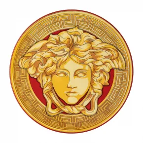 Rosenthal Meets Versace Medusa Amplified - Golden Coin Ashtray 16 cm