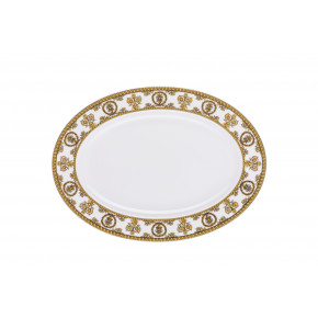 I Love Baroque Bianco Platter 13 1/2 in