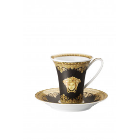 I Love Baroque Nero Coffee Cup & Saucer 6 in