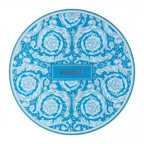 Barocco Teal Service Plate 13 in