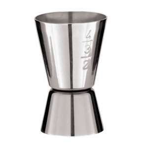 Elite Cocktail Measuring Cup Double Diam 1 5/8 18/10 Stainless Steel