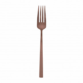 Linea Q Vintage Pvd Copper Table Fork 8 1/4 In. 18/10 Stainless Steel Vintage Pvd Finishing