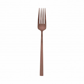 Linea Q Vintage Pvd Copper Dessert Fork 7 1/4 In. 18/10 Stainless Steel Vintage Pvd Finishing