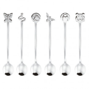 Party Fashion Party Spoons, 6 Pcs, Gift Boxed 18/10 Stainless Steel