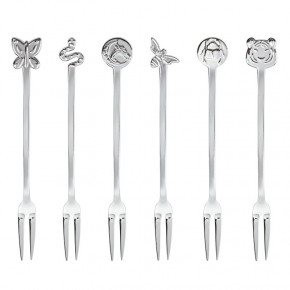 Party Fashion Party Forks, 6 Pcs, Gift Boxed 18/10 Stainless Steel