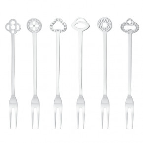 Party Oriental Set 6 Forks New 18/10 Stainless Steel