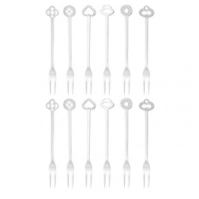 Party Oriental Set 12 Forks 18/10 Stainless Steel
