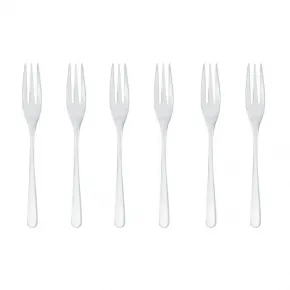 Sambonet Leaf Edelstahl 18/10 Pastry / Pie / Cake Fork 6-Piece Set