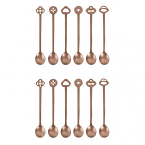 Party Fashion Set 12 Party Spoons Antico Pvd Copper