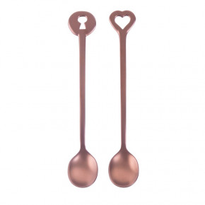 Party Fashion Set 2 Party Spoons Antico Pvd Copper