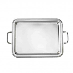 Avenue Rectangular Tray With Handles 17 3/8x12 5/8 In. D 18/10 Stainless Steel