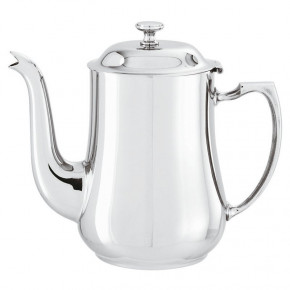 Elite Coffee Pot With Goose Neck 9x4 7/8 Silverplated