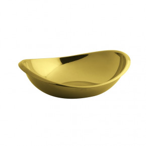 Twist Oval Bowl 7x6 In Pvd Gold