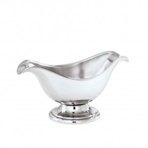 Elite Oval Sauce Boat 6 1/2x3 3/8 5 1/8 Oz. 18/10 Stainless Steel