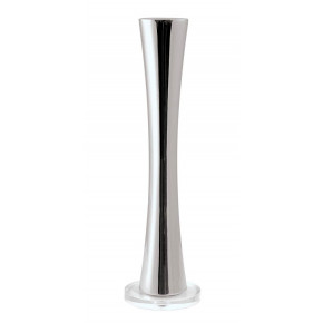 Bamboo Candlestick With Base 18/10 Stainless Steel