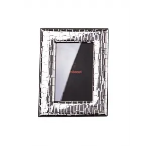 Frames Skin Frame 3 1/2x5 In. Silver Bilaminate