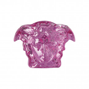 Medusa Grande Vase Crystal, Pink 7 1/2 in