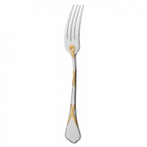 Paris Silverplated-Gold Accents Dessert Spoon
