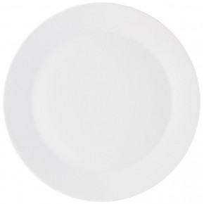 Tric White Dinner Plate 10 1/2 in