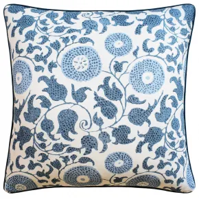 Eldora Print Slate Pillow